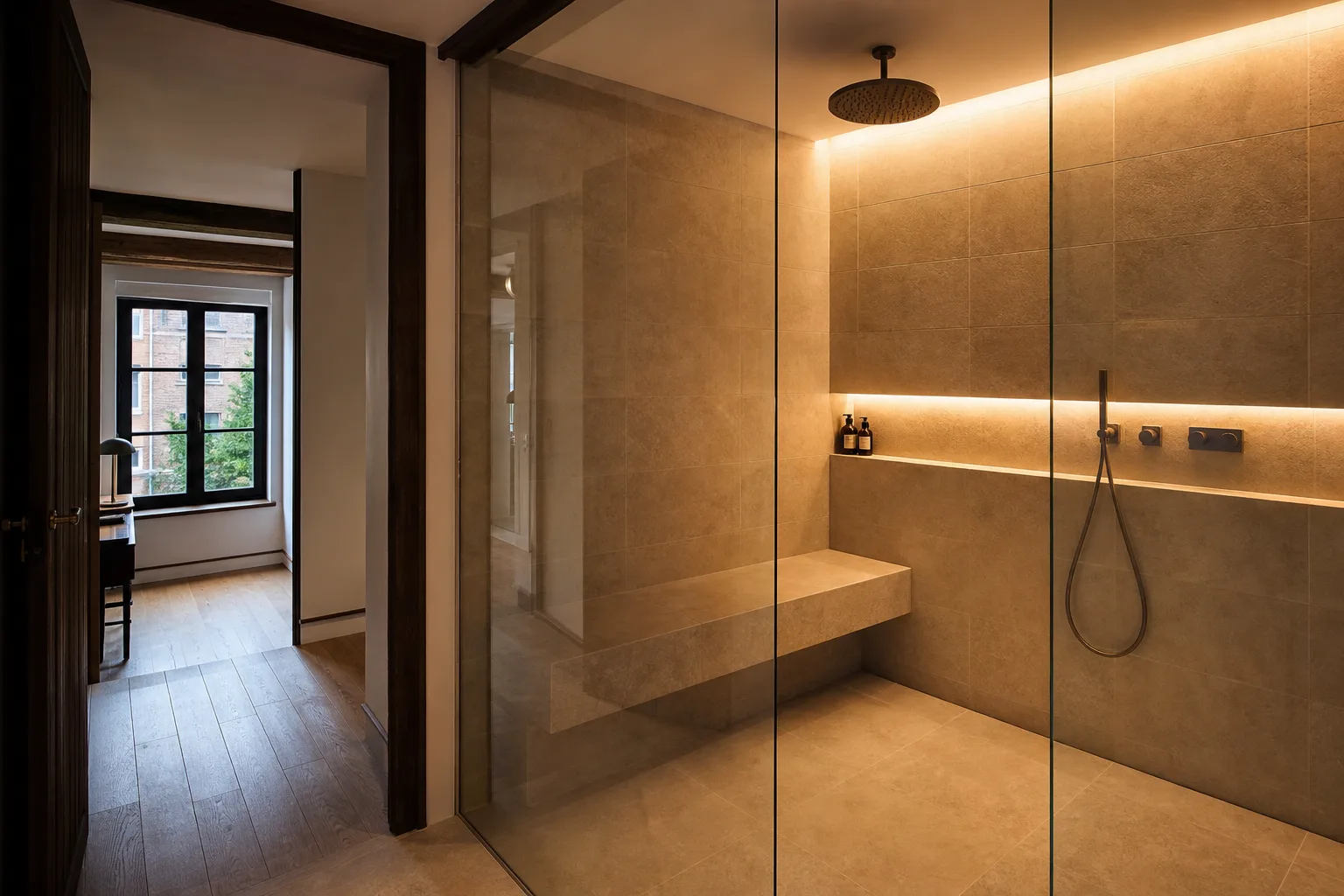 Canal Bath: completed renovation view 1