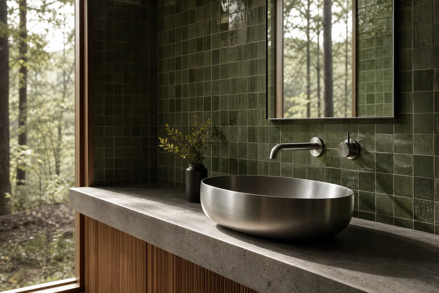 Forest Studio: completed renovation view 1