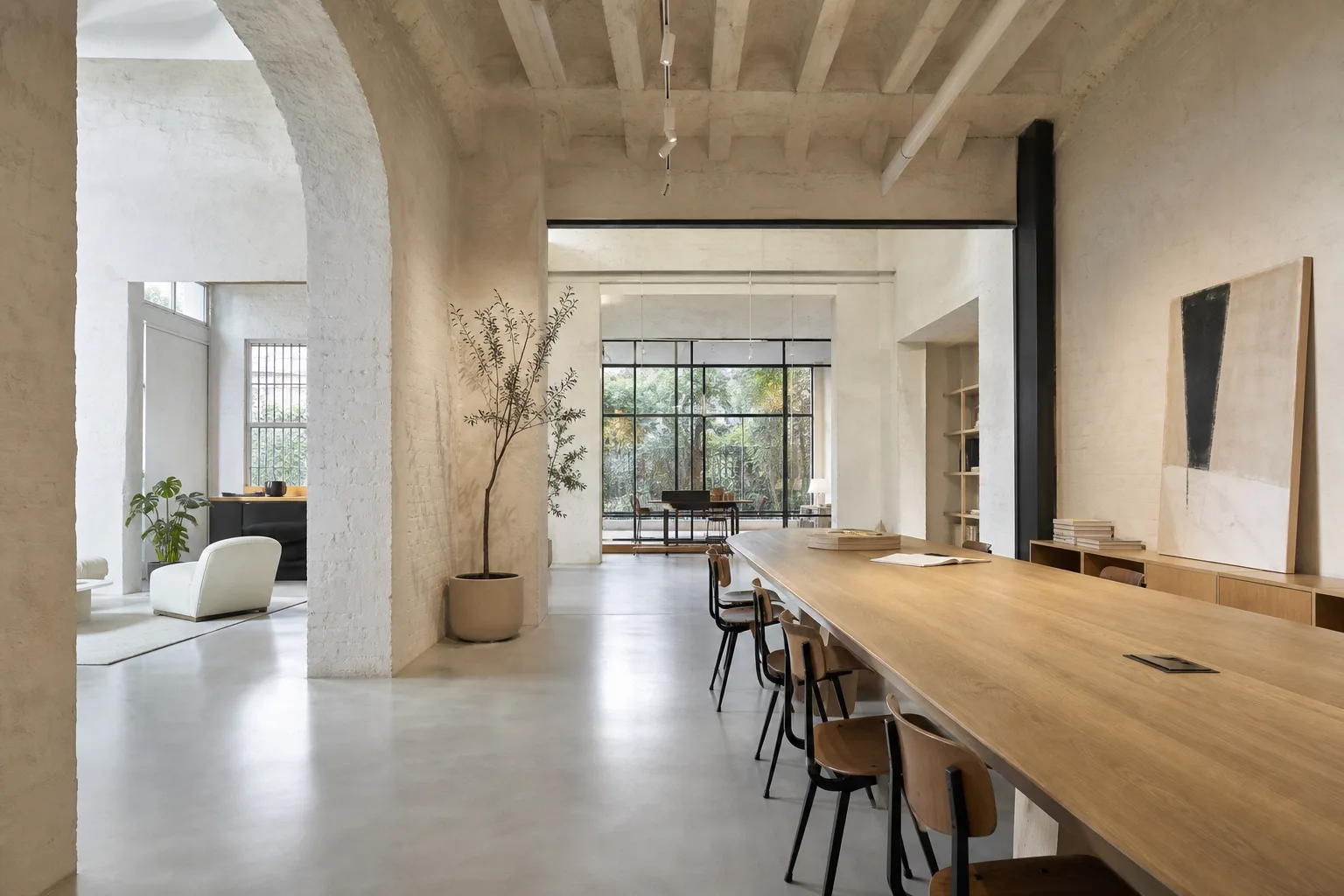 Forest Studio: completed renovation view 3