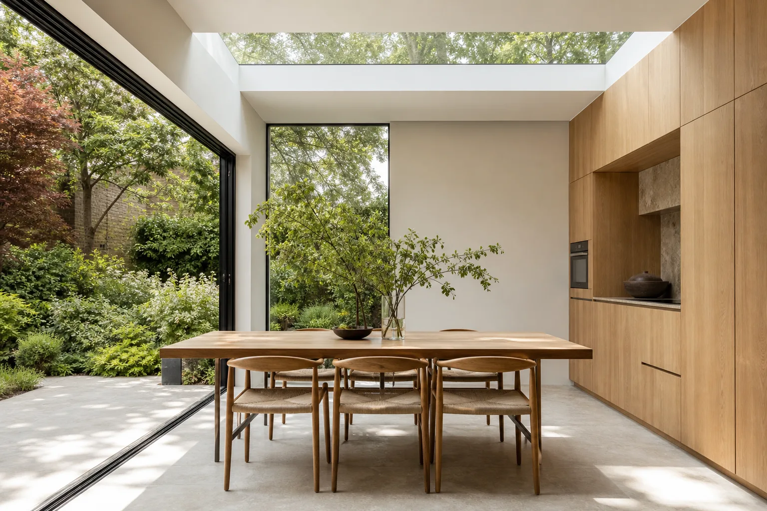 Uccle Garden Room, Kitchen extension